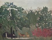 Henri Rousseau The Waterfall oil on canvas